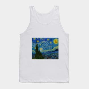 The Starry Night by Vincent van Gogh (1889) Tank Top